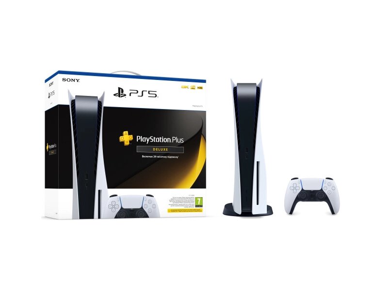 Консоль PlayStation 5 з передплатою PS Plus Deluxe на 24 місяці від компанії da1 - фото 1