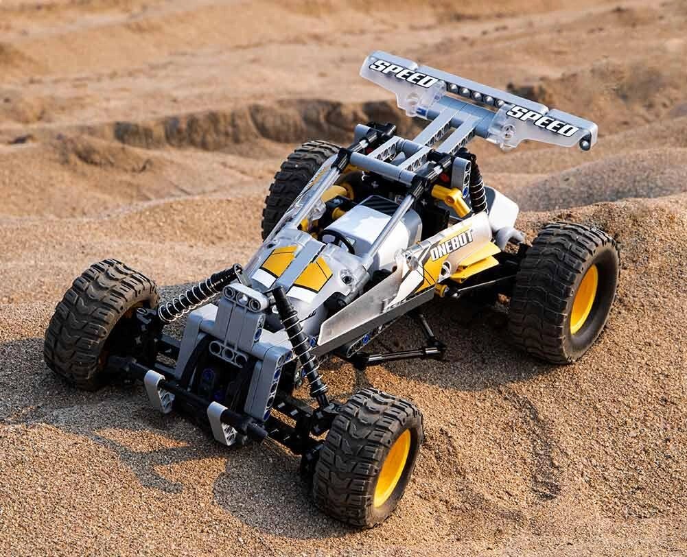 Конструктор — машина на радіокеруванні Onebot Racing Car OBJSC40AIQI від компанії da1 - фото 1