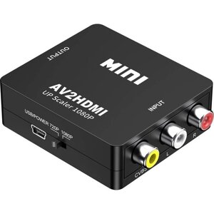 Конвертер AV2hdmi — з 3 тюльпанів RCA — на HDMI