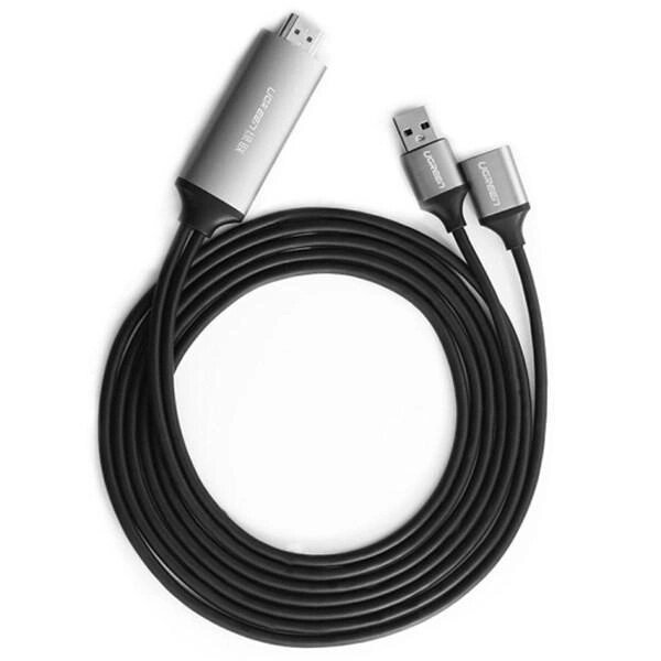 Конвертер UGREEN CM151 USB to HDMI Digital AV Адаптер кабель 1.5 метра (50291) від компанії da1 - фото 1