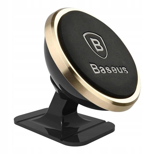 Кріплення для телефона — тримач Baseus 360 Adjustable Magnetic Phone Mount (SUCX140015) від компанії da1 - фото 1