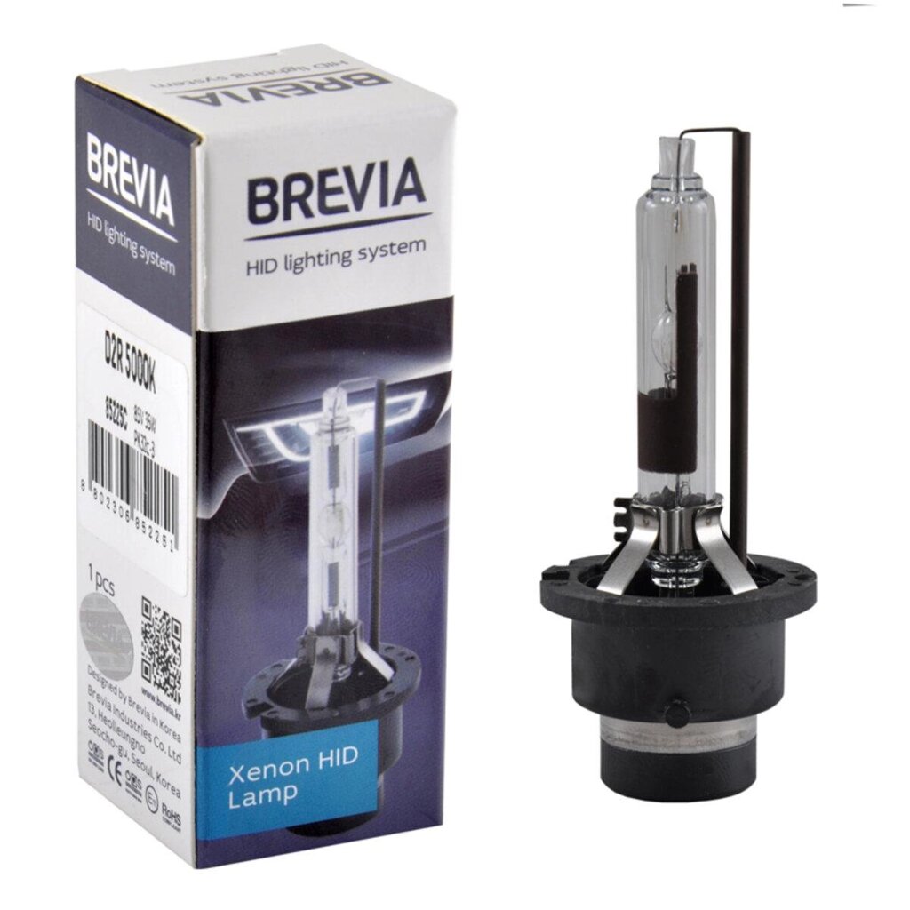 Ксенонова лампа Brevia D2R, 5000 K, 85 V, 35 W PK32d-3, 1 шт. від компанії da1 - фото 1