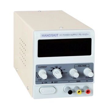 Лабораторний блок живлення Handskit PS-1502D, 15 В, 2 А від компанії da1 - фото 1