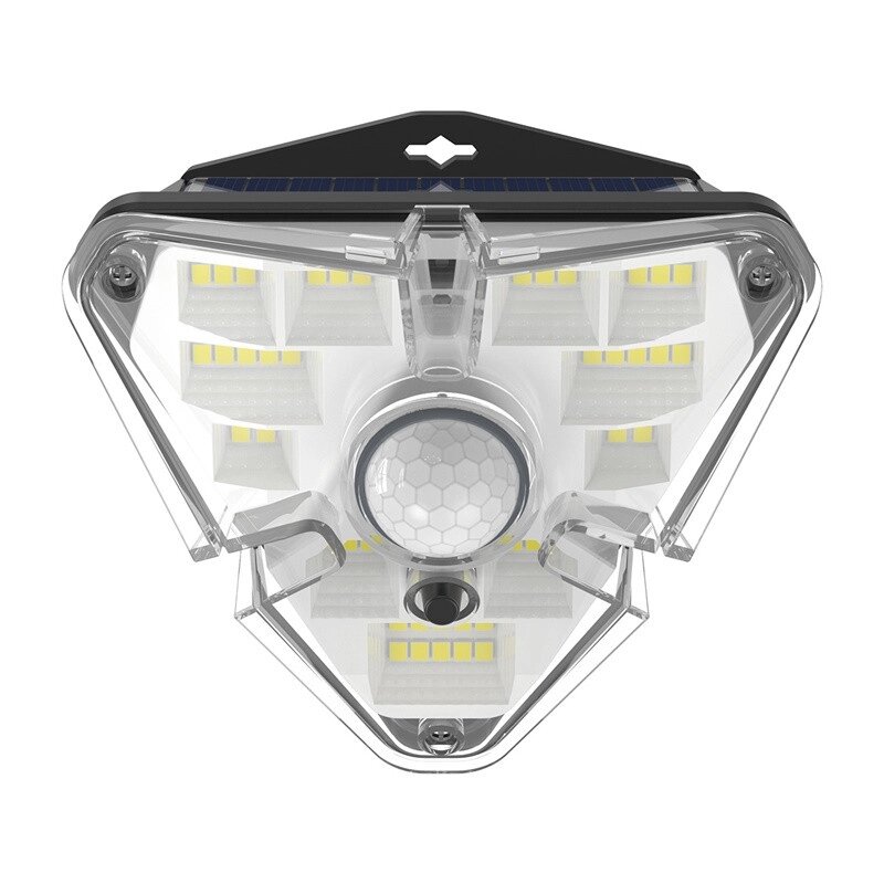 Лампа зовнішньої індукційної BASEUS Solar Energy Human Body Induction Wall Lamp (Triangle Shape) від компанії da1 - фото 1