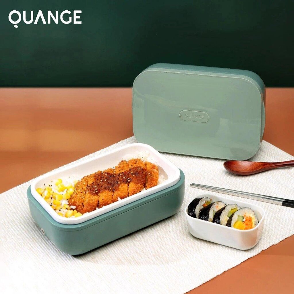 Ланчбокс з підігрівом Xiaomi QUANGE Electric Lunch Box DFH-100 Green Bamboo (3176510) від компанії da1 - фото 1