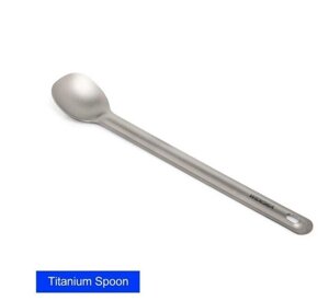 Ложка титанова WIDESEA WSTT-110 Pure Titanium Long Handle Spoon