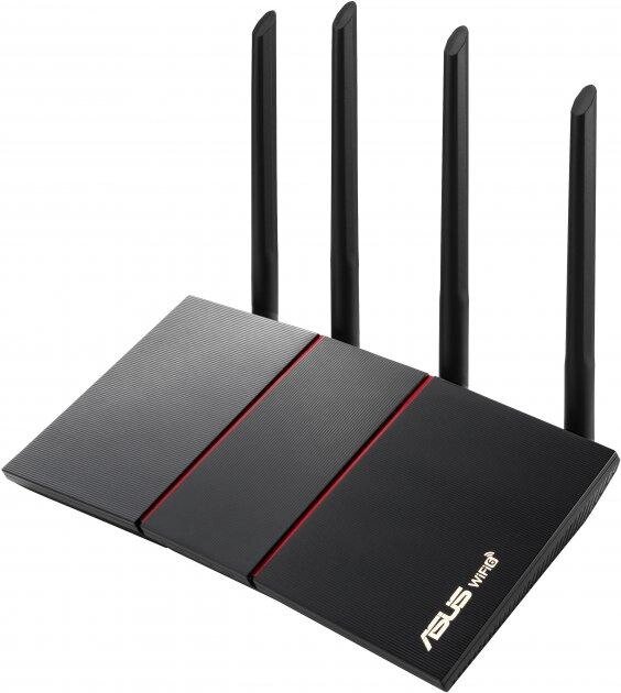 Маршрутизатор бездротовий WiFi 6 Asus RT-AX55 роутер AX1800 від компанії da1 - фото 1