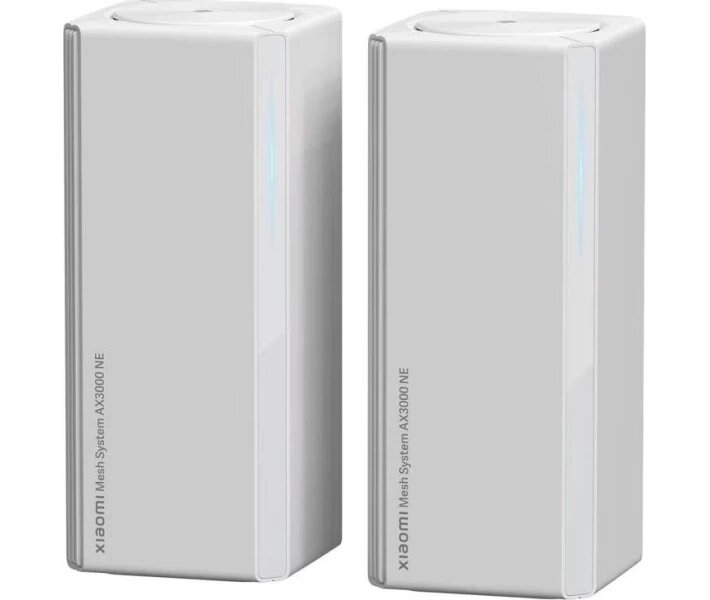 Маршрутизатор Wi-Fi бездротовий Xiaomi Mesh System AX3000 NE 2pk DVB4458GL — комплект 2 штуки від компанії da1 - фото 1