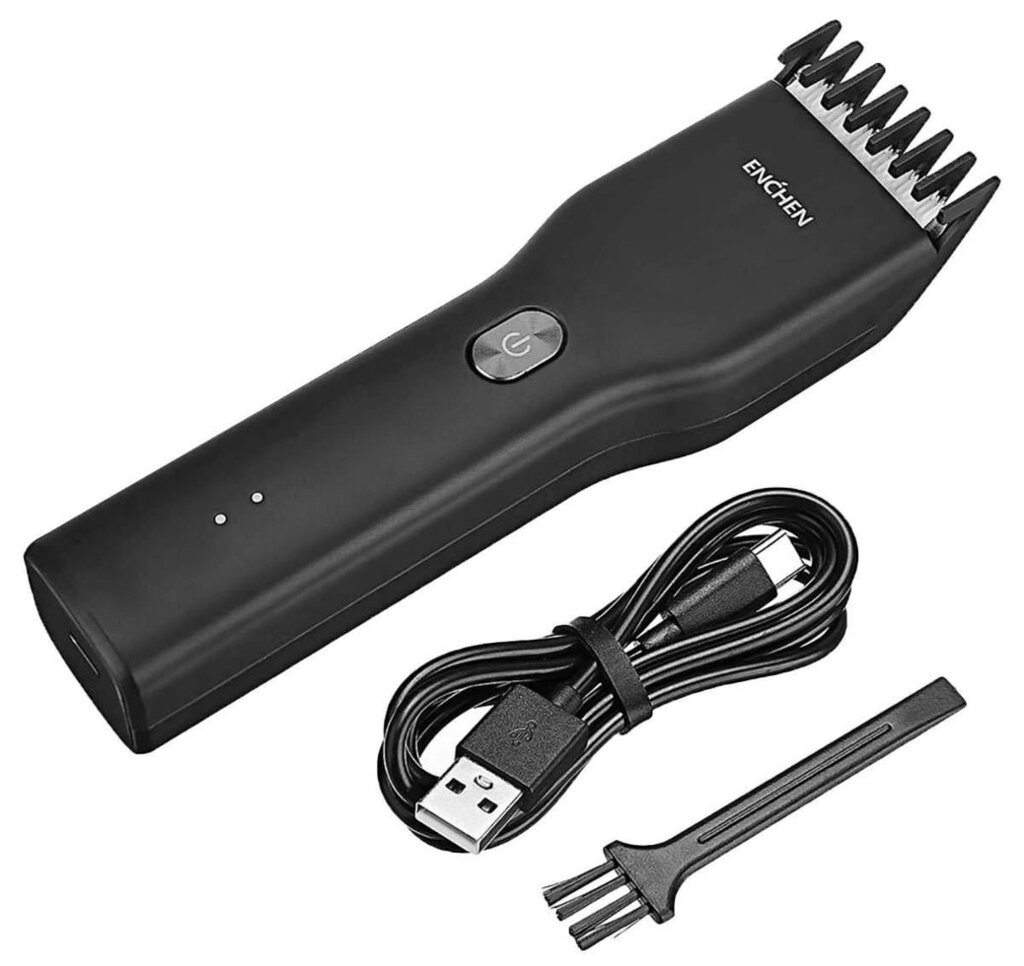 Машинка для стриження Enchen Boost Hair Clipper USB чорна від компанії da1 - фото 1