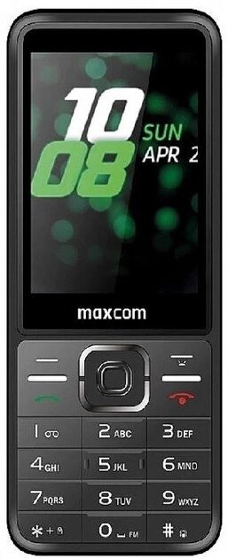 Maxcom MM244 — кнопковий телефон чорний від компанії da1 - фото 1