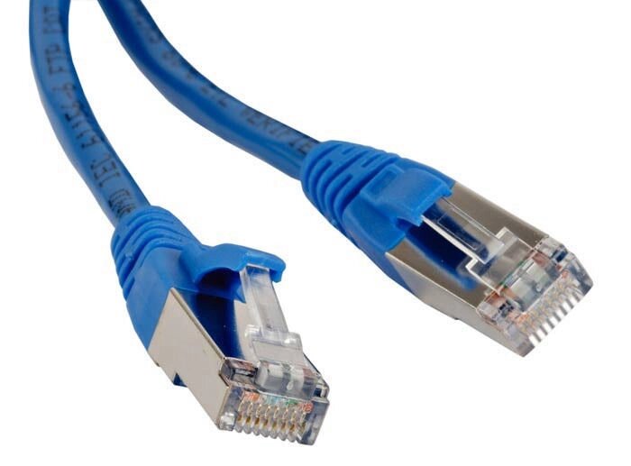 Мережевий кабель 2 метри, Utp, RJ45, Cat. 5e, синій від компанії da1 - фото 1