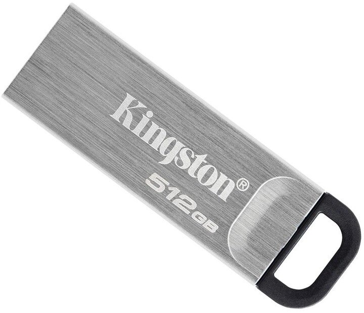 Металевий флешнакопичувач 512 GB kingston Kyson usb3.2 DTKN/512GB від компанії da1 - фото 1