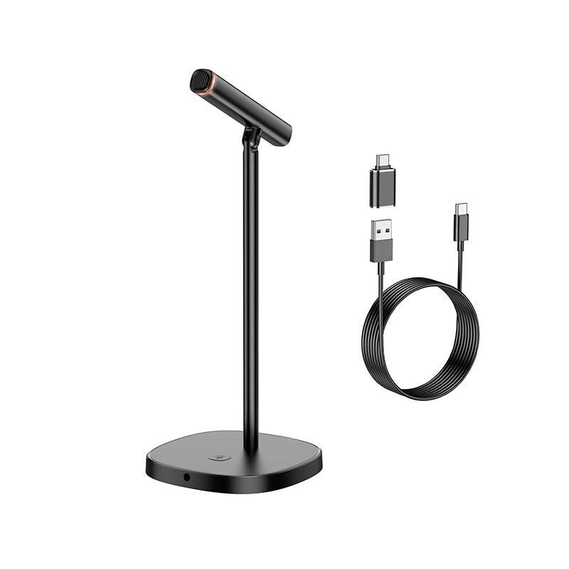 Микрофон HOCO Mike USB desktop microphone L16 |Type-C/AUX 3.5mm| від компанії da1 - фото 1