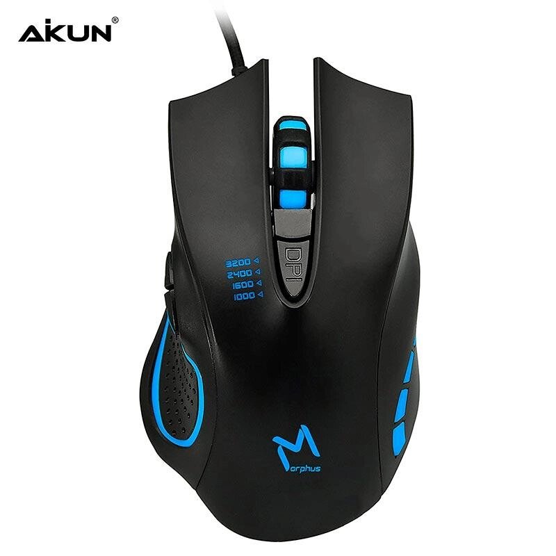 Миша Aikun Apparition Optical Gaming Mouse Backlight GX53 1000-3200DPI від компанії da1 - фото 1