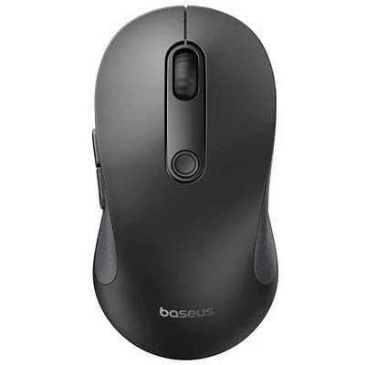 Миша бездротова Baseus F02 Ergonomic Wireless Mouse чорна від компанії da1 - фото 1