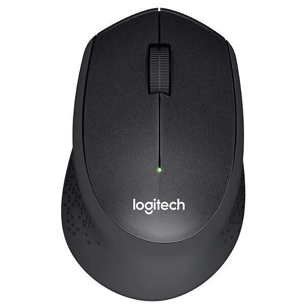 Миша бездротова Logitech M330 SILENT PLUS (910-004909) чорна від компанії da1 - фото 1