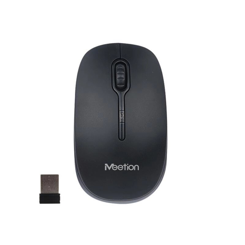 Миша бездротова MeeTion MT-R547 Wireless Mouse 2.4G чорна від компанії da1 - фото 1