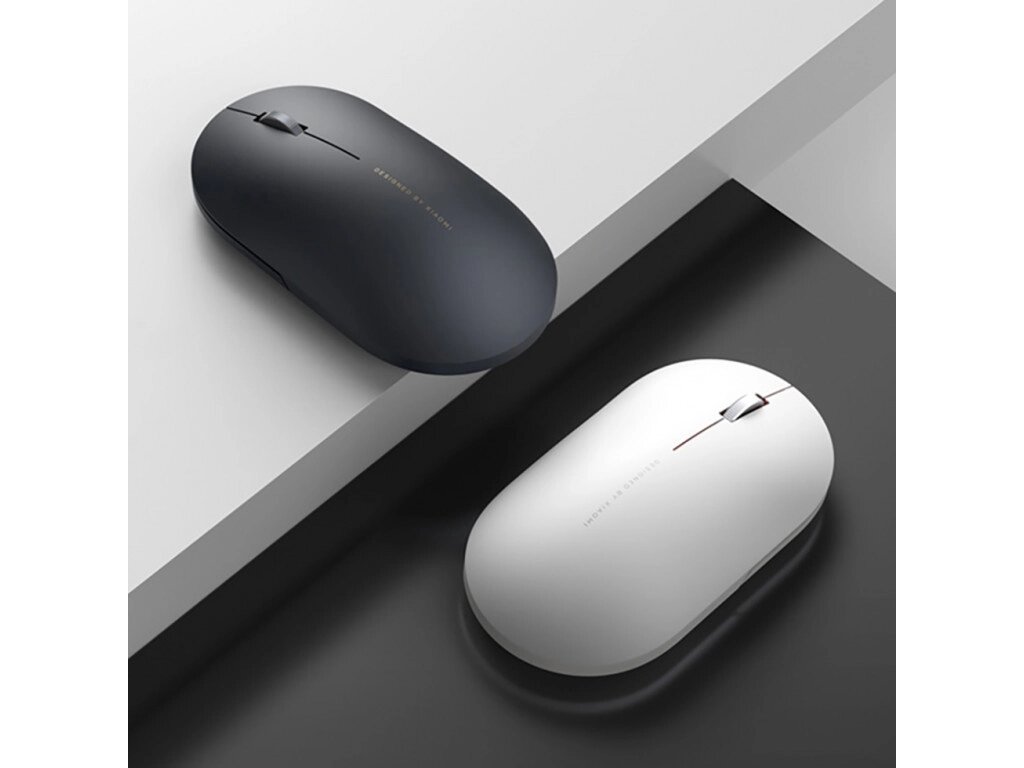 Миша бездротова Xiaomi Mi Mouse 2 Wireless біла (HLK4013GL) від компанії da1 - фото 1