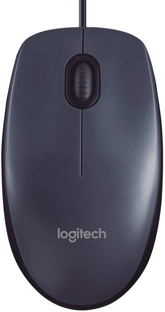 Миша дротова Logitech B100 Business (910-003357) чорна від компанії da1 - фото 1