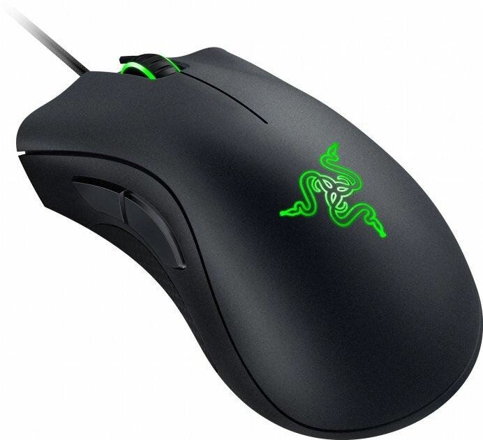 Миша ігрова Razer Death Adder Essential (RZ01-03850100-R3M1) 5 кнопок 6400 dpi чорна від компанії da1 - фото 1