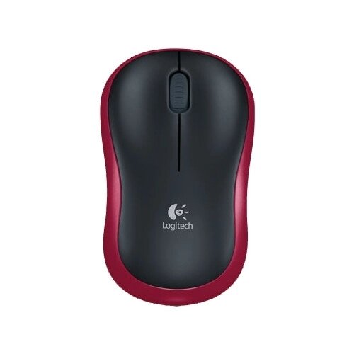 Миша Logitech M185 Wireless бездротова червона від компанії da1 - фото 1