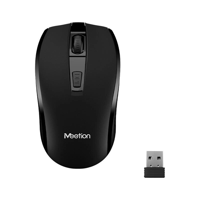 Миша MeeTion Wireless Mouse 2.4G MT-R560 бездротова чорна від компанії da1 - фото 1