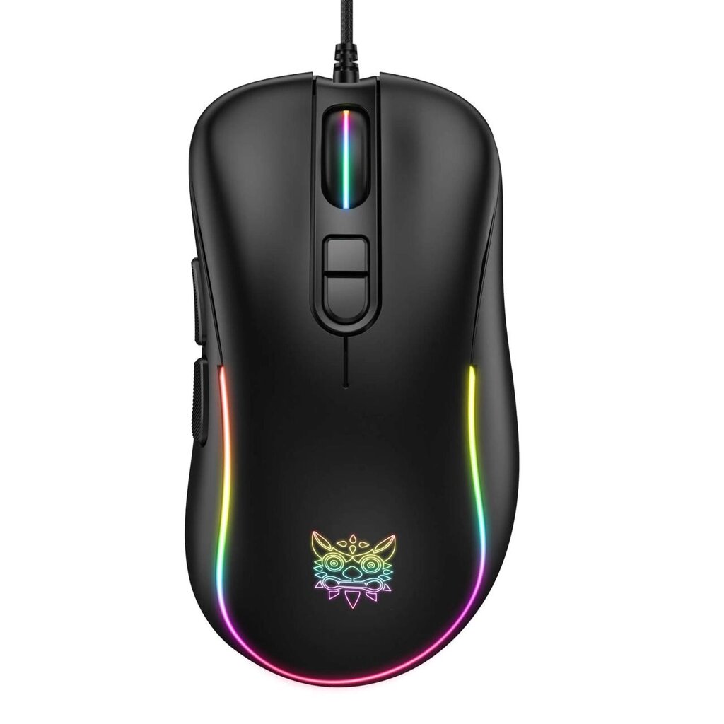 Миша ONIKUMA Gaming CW907 RGB підсвітка дротова чорна від компанії da1 - фото 1