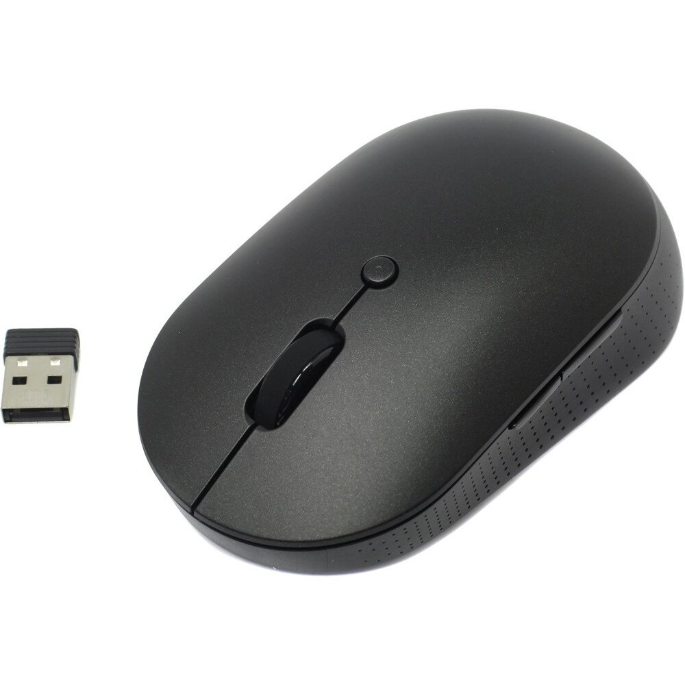 Мишка бездротова Xiaomi Wireless Mouse Silent Edition 2 режимна чорна від компанії da1 - фото 1