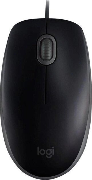 Мишка Logitech B110 Silent чорна (910-005508) від компанії da1 - фото 1