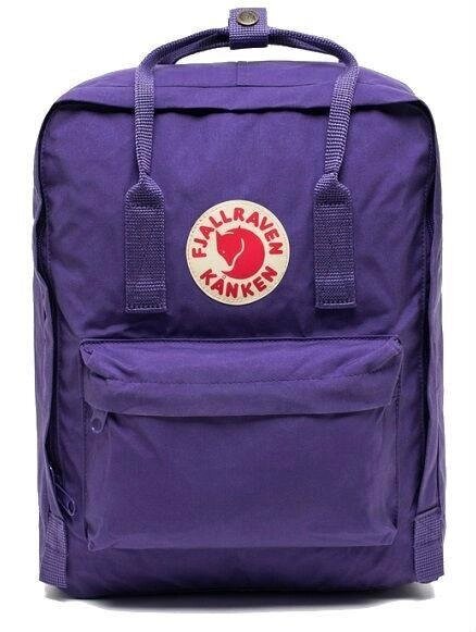 Міський рюкзак Fjallraven Kanken 16 л Classic Темно-фіолетовий від компанії da1 - фото 1