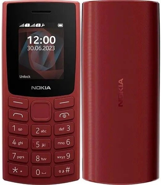 Мобільний телефон Nokia 105 DS 2023 червоний 2 сім від компанії da1 - фото 1