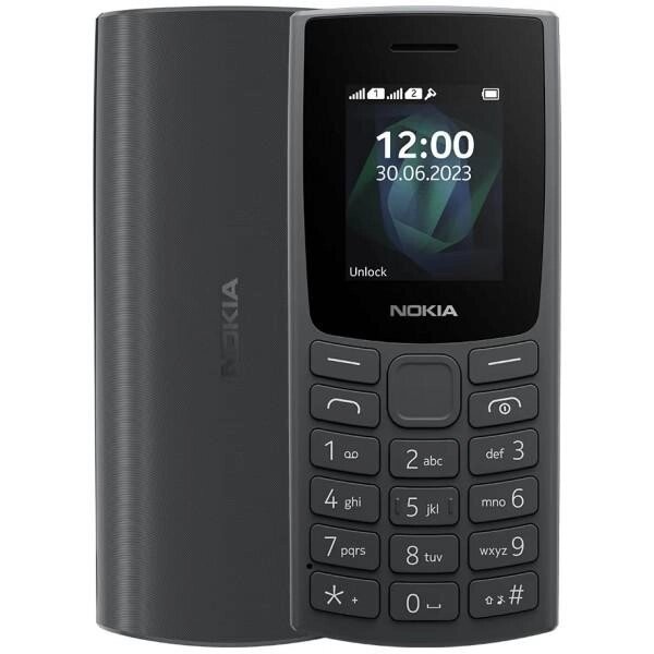 Мобільний телефон Nokia 106 DS 2023 TA-1564 сірий від компанії da1 - фото 1