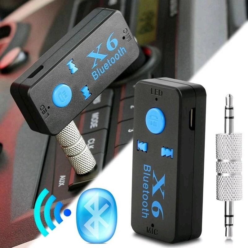 Модулятор bluetooth адаптер X6 wireless від компанії da1 - фото 1