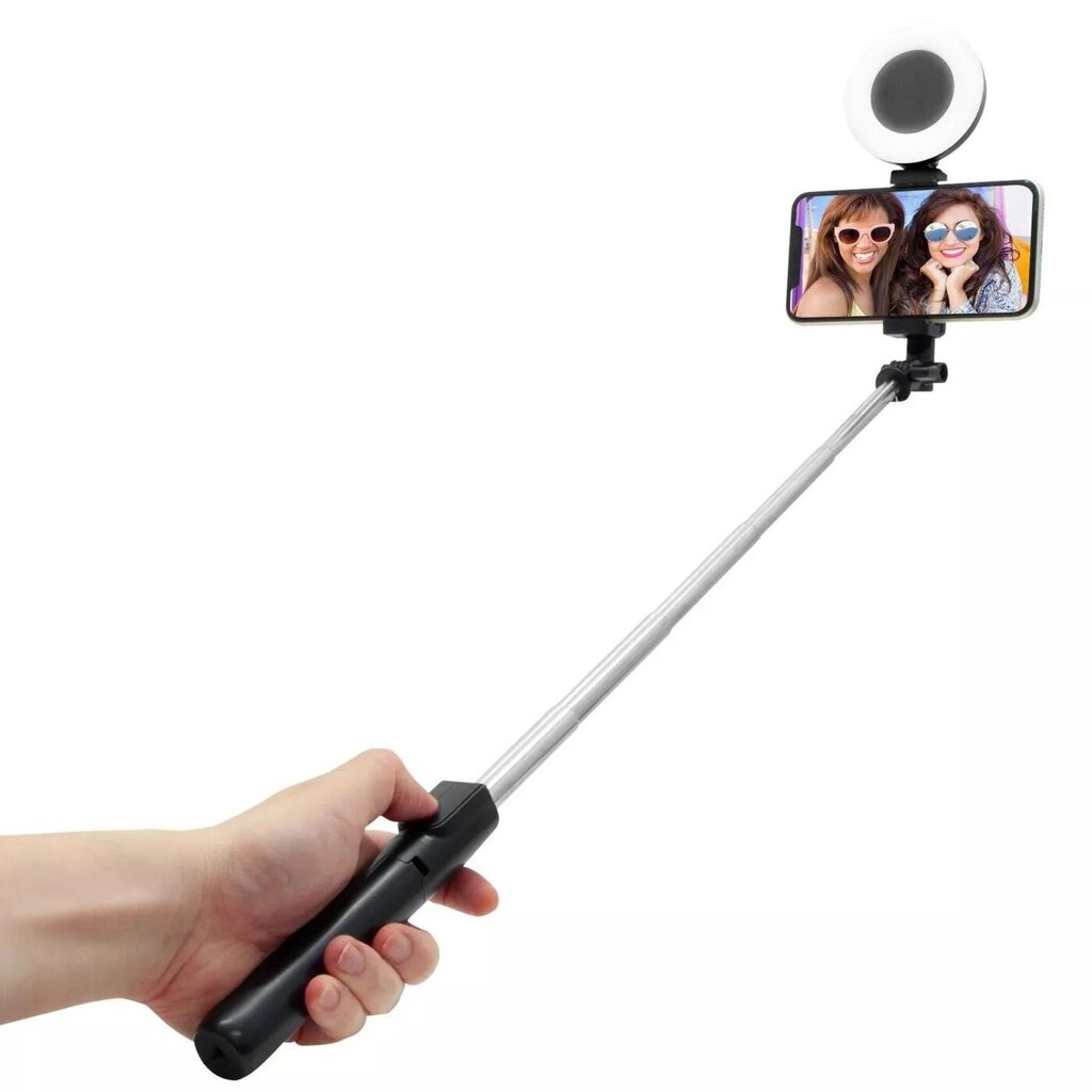 Монопод селфі Bluetooth Monopod Tripod з одним Led кільцем від компанії da1 - фото 1