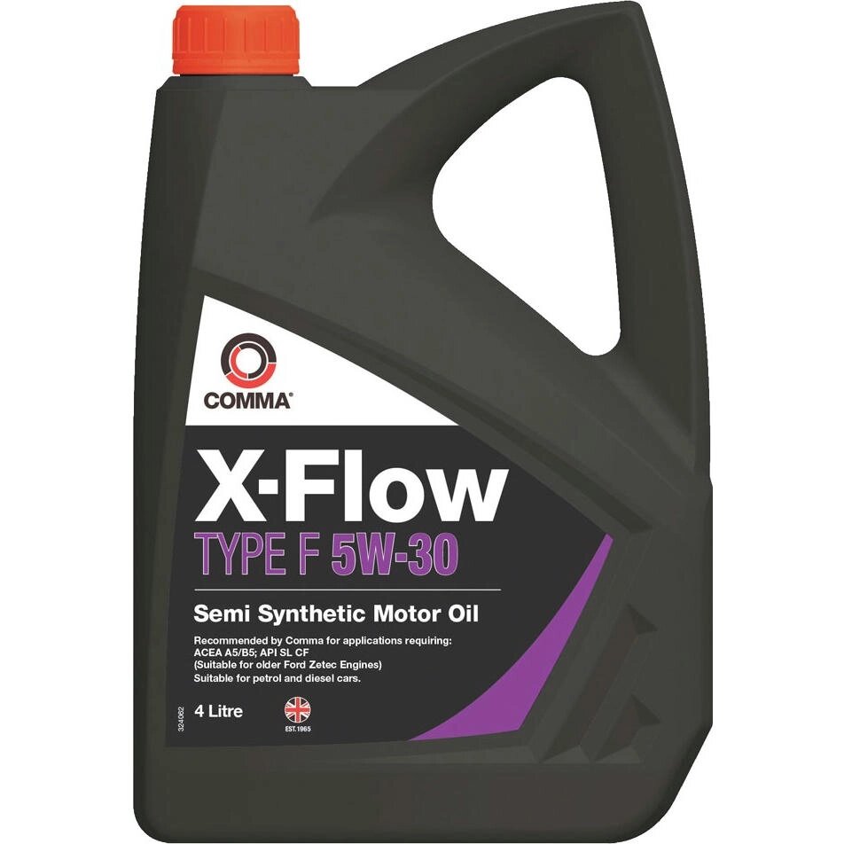 Моторна олива Comma X-FLOW TYPE F 5W-30 4 літри (XFF4L) від компанії da1 - фото 1