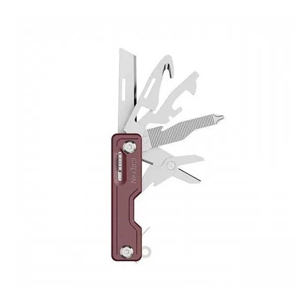 Мультитул Xiaomi NexTool Multi Functional Knife (NE20097) червоний від компанії da1 - фото 1