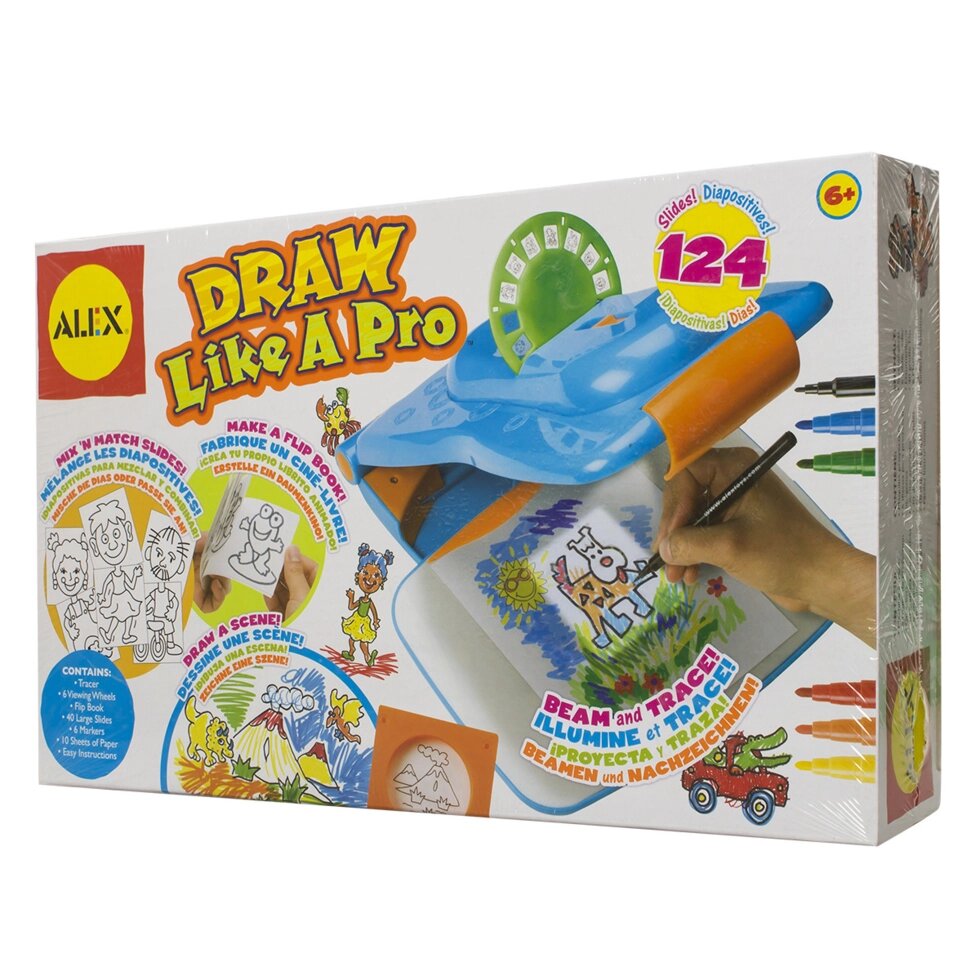 Набір для малювання проєктор Alex Art Draw Like A Pro від компанії da1 - фото 1