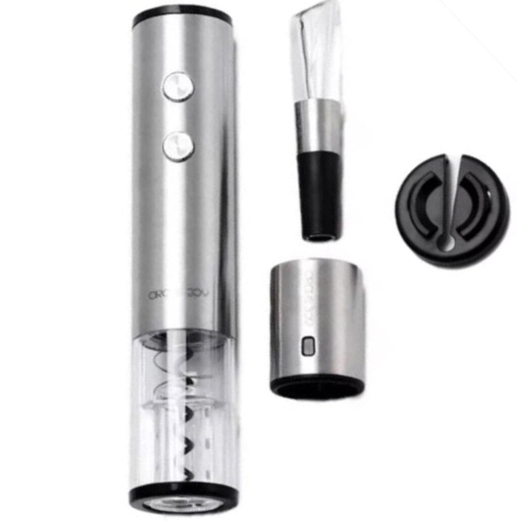 Набір для вина Circle Joy CJ-TZ02 — Decanter Aerator + Wine Stopper + Bottle Opener від компанії da1 - фото 1