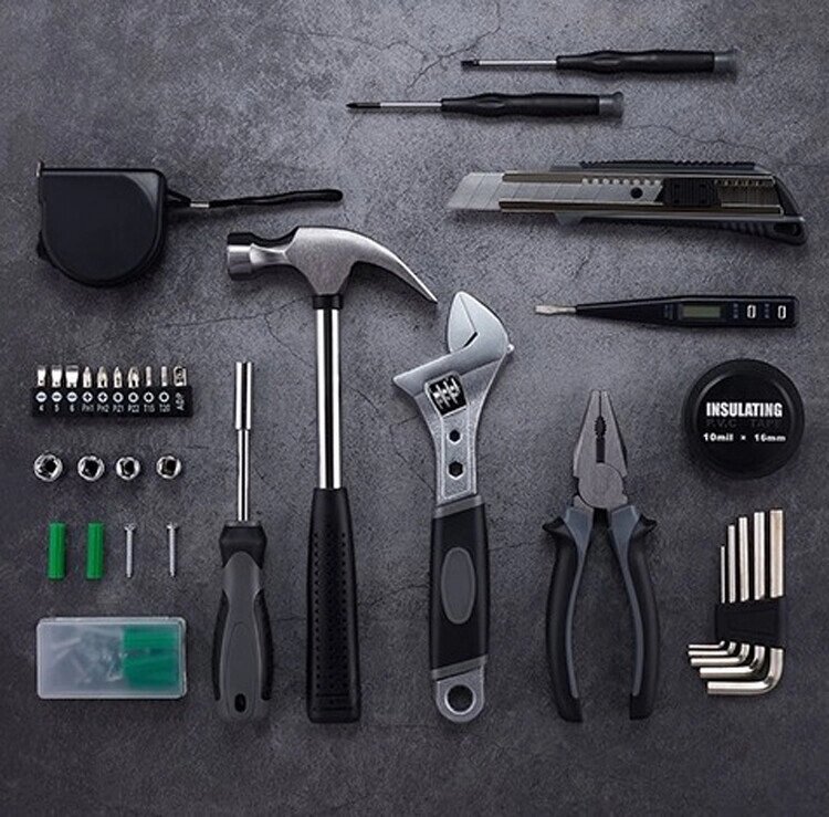 Набір інструментів Xiaomi Jiuxun Tools Toolbox 60 предметів (6972288570015) від компанії da1 - фото 1