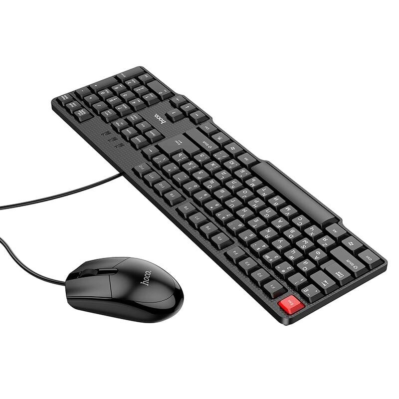 Набір клавіатура та миша HOCO Business keyboard and mouse set GM16 (RU/ENG розкладка) від компанії da1 - фото 1