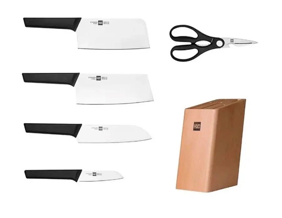 Набір ножів Huo Hou Kitchen Knife Set Youth 6 предметів від компанії da1 - фото 1