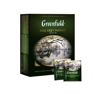 Набір чаю greenfield EARL GREY fantasy 100 пакетів
