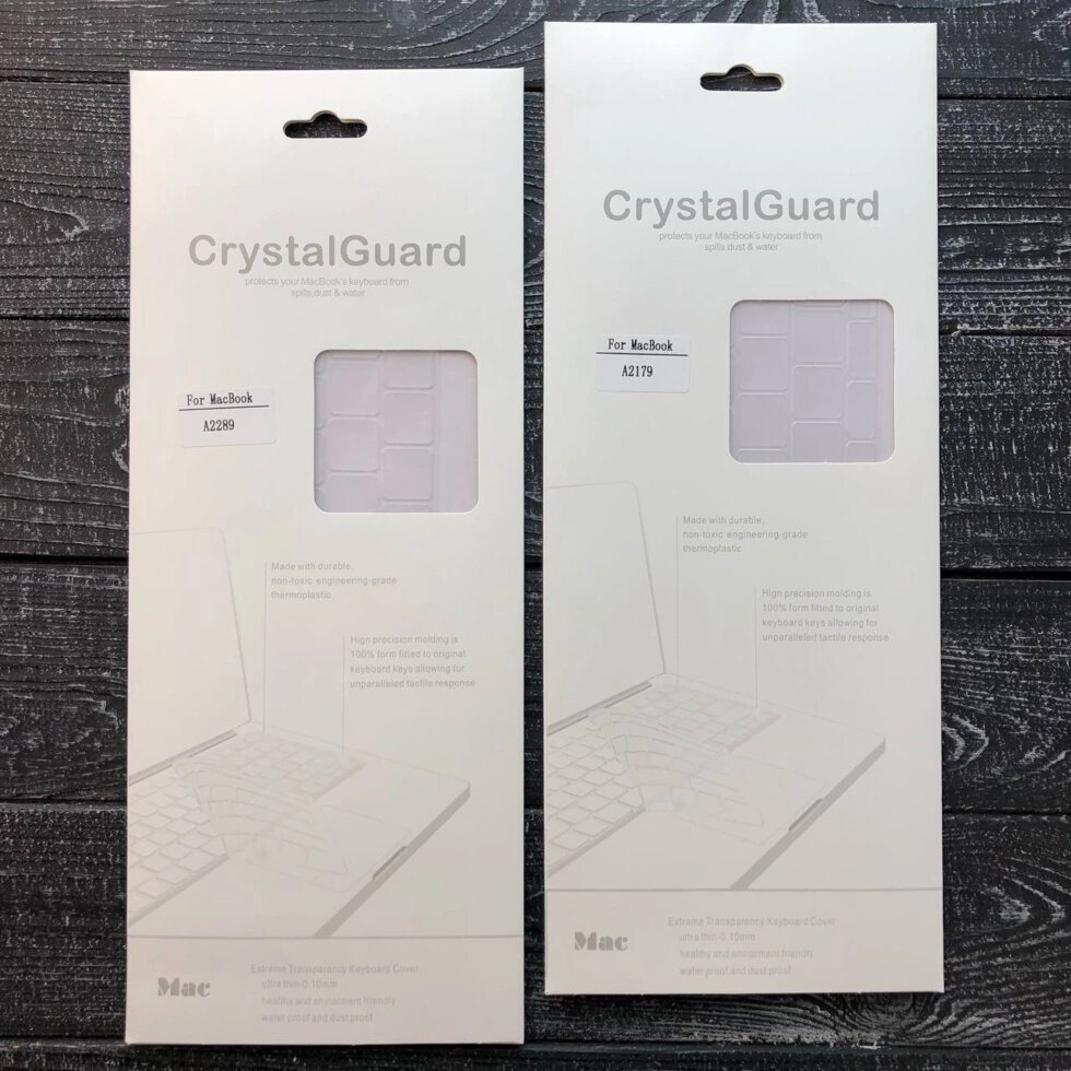 Накладка захисна Crystal Guard для клавіатури MacBook New Air 13, New Pro 13 від компанії da1 - фото 1