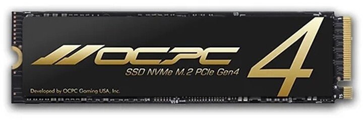 Накопичувач SSD 4Tb OCPC MBL-401 Heatsink M. 2 2280 NVMe PCIe 4.0 x4 від компанії da1 - фото 1