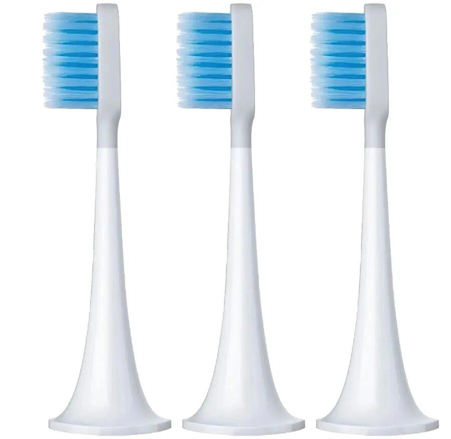 Насадки для зубної щітки MiJia Toothbrush Heads 3 in1 Kit (NUN4090GL, MBS301) змінні головки від компанії da1 - фото 1