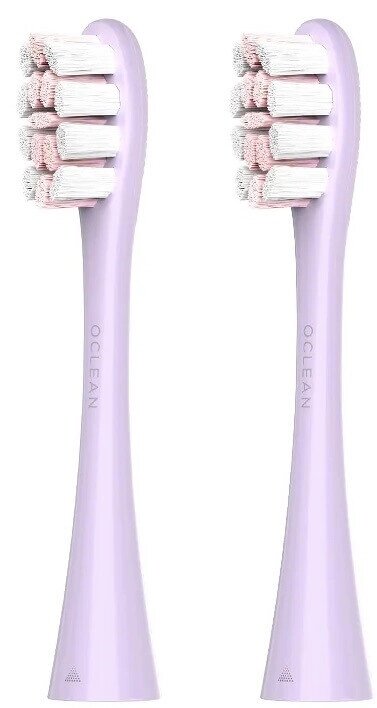 Насадки — головки змінні Oclean P1C13 P02 toothbrush head 2 штуки фіолетові від компанії da1 - фото 1