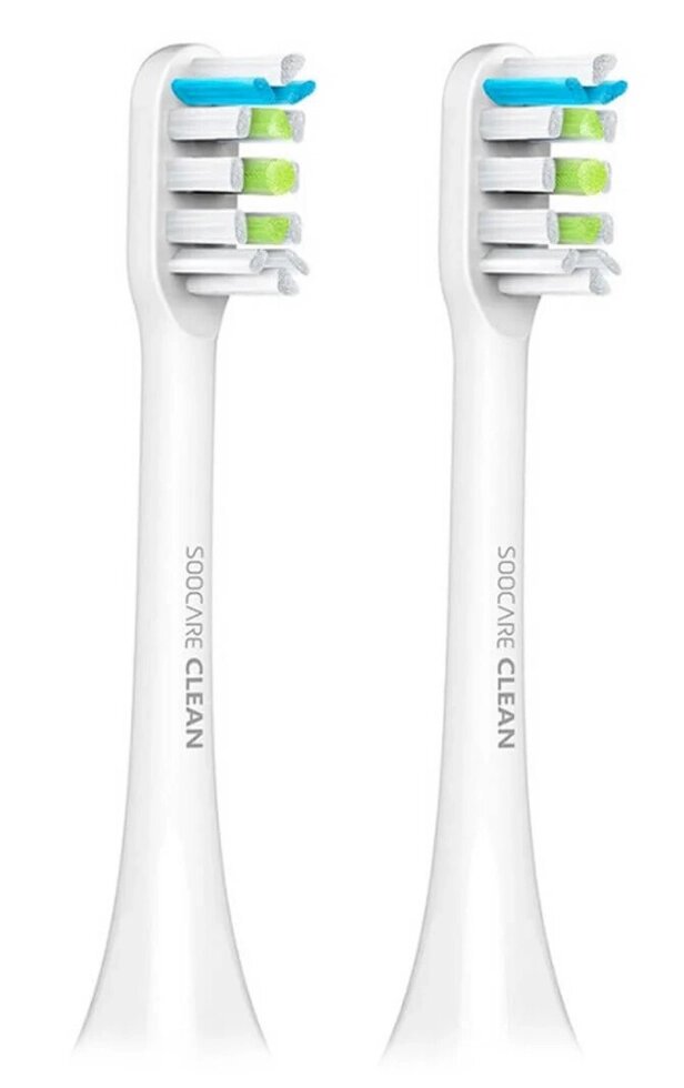 Насадки змінні Soocas X3U X3 X1 X5 General Toothbrush Head по 2 штуки від компанії da1 - фото 1