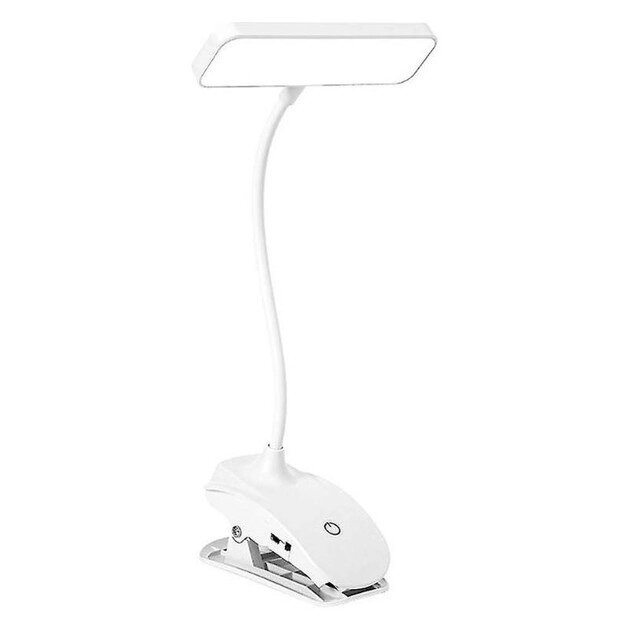 Настільна лампа на акумуляторі XO OZ06 Desktop Bedside Tricolour Clip Desk Lamp 800mAh від компанії da1 - фото 1