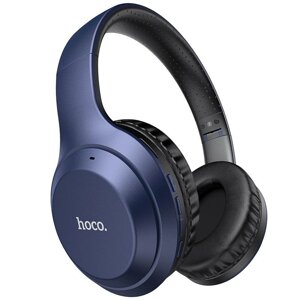 Навушники Bluetooth HOCO W30 Fun move BT headphones сині