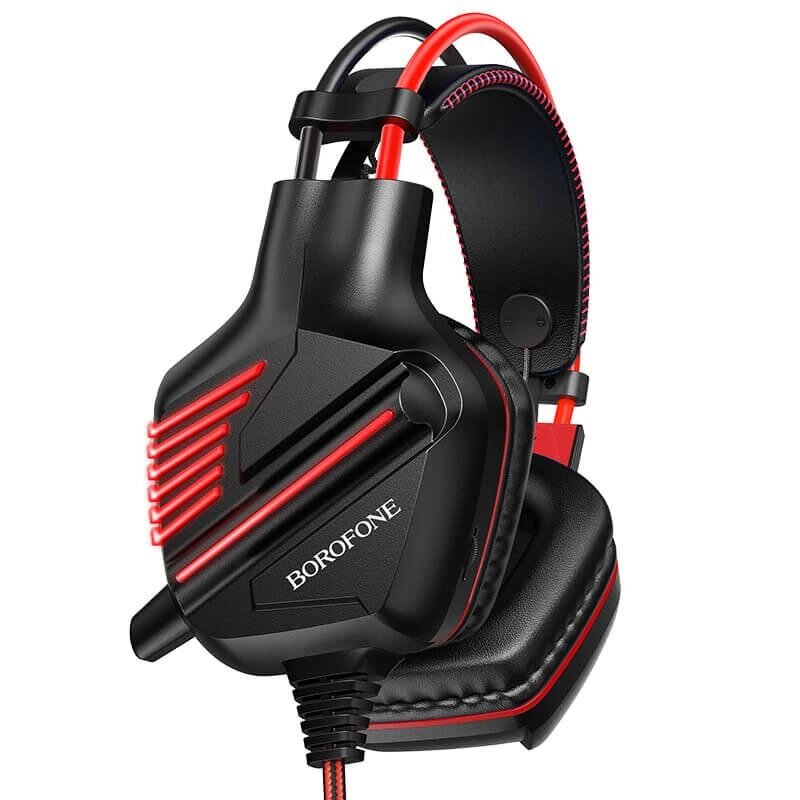 Наушники BOROFONE Gaming LED Racing  headphones Hi-Res BO101 від компанії da1 - фото 1